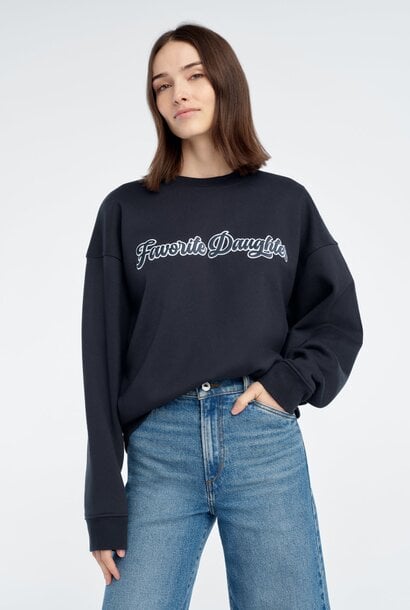 Varsity Embroidered Sweatshirt