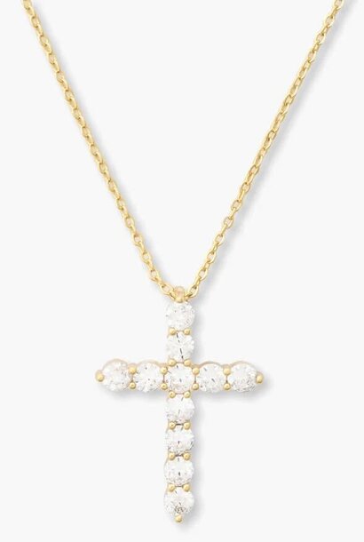 "Oh She Fancy" Cross Pendant