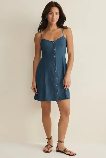 Angel Eyes Denim Mini Dress
