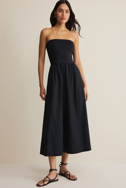 Sunsought Strapless Midi Dress