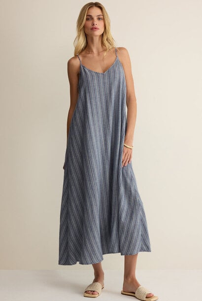 Sandcomber Striped Midi Dress