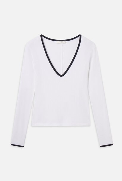 The Sporty V Neck Top