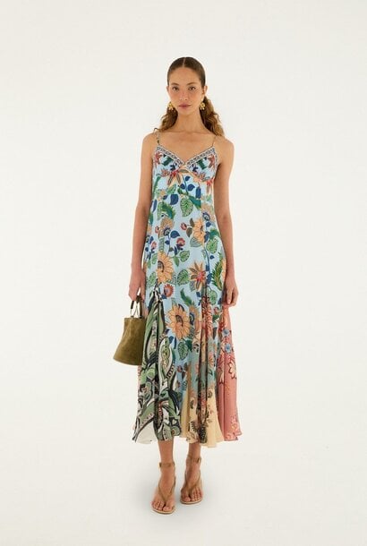 Floral Delhi Maxi Dress