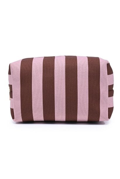 Essential Stripe Cosmetic Pouch