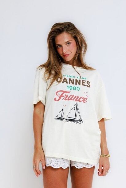Sailing Club Oversized Boyfriend Tee