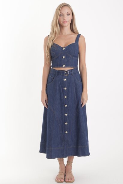 Saro Denim Skirt