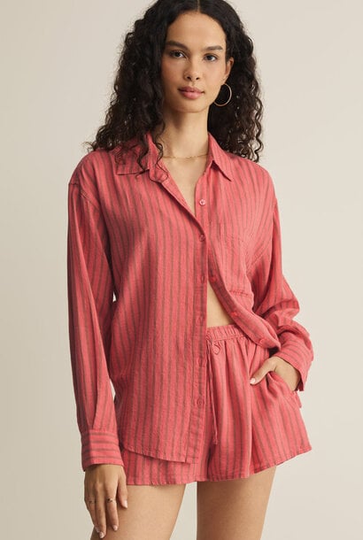 The Perfect Striped Button Up