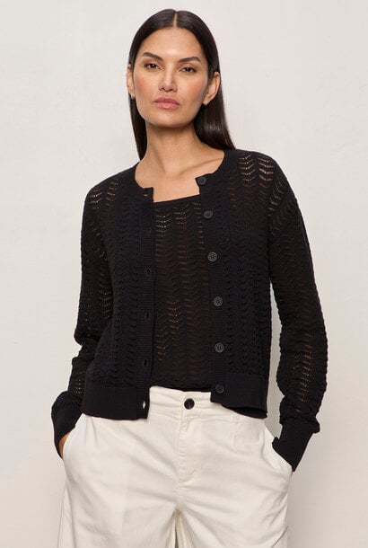 For Keeps Pointelle Cardigan