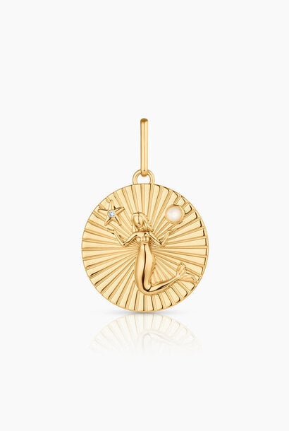 Naiad Mermaid Coin Charm