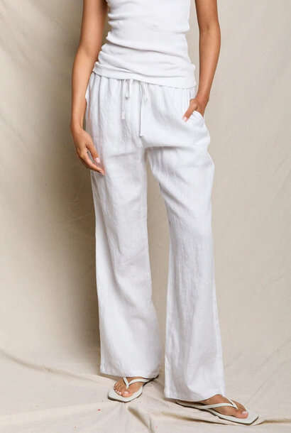 Lorana Linen Drawstring Pant