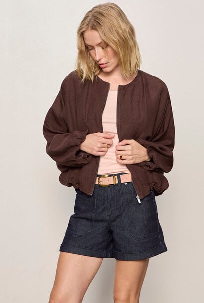 Linen Bubble Jacket