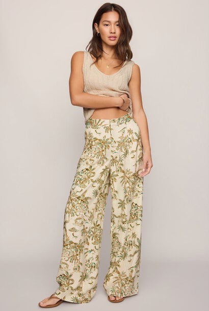 Overlook Tiki Tide Linen Pant