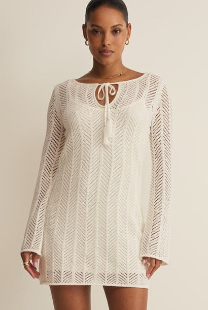 Falling Waters Crochet Dress