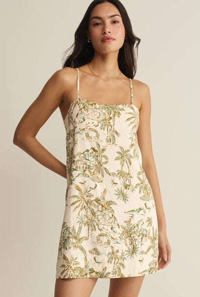 Maude Tiki Tide Mini Dress