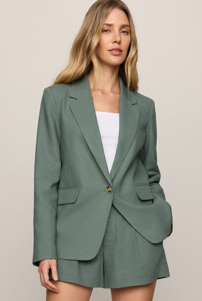 Evan Linen Blazer