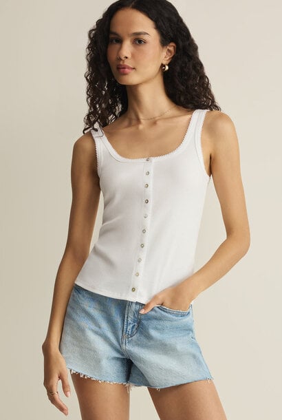 Niko Scallop Rib Tank Top