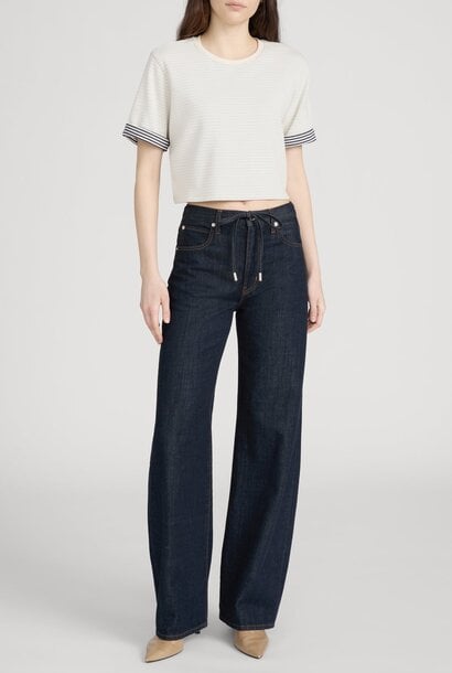 The Off-Duty Drawstring Bow - Rinse