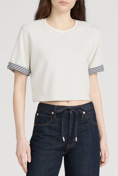 The Stripe Cuff Top