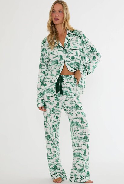 Livy Top & Connie Pant Pajama Set