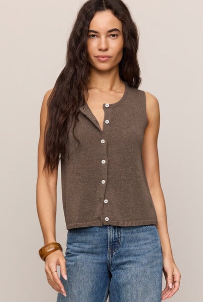 Syd Linen Tank Vest