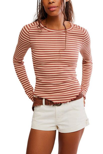 Easy Does It Striped Tee
