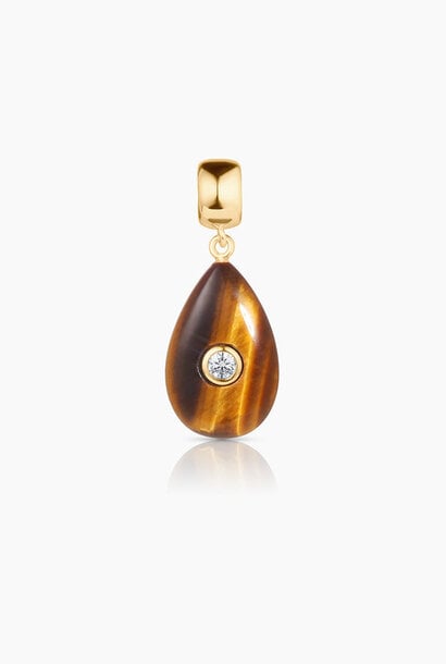 Bardot Tiger's Eye Bail Charm