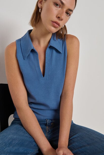 Roberta Collared Tank