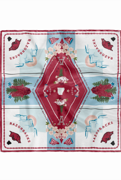 Arkansas Razorbacks Saturday Scarf