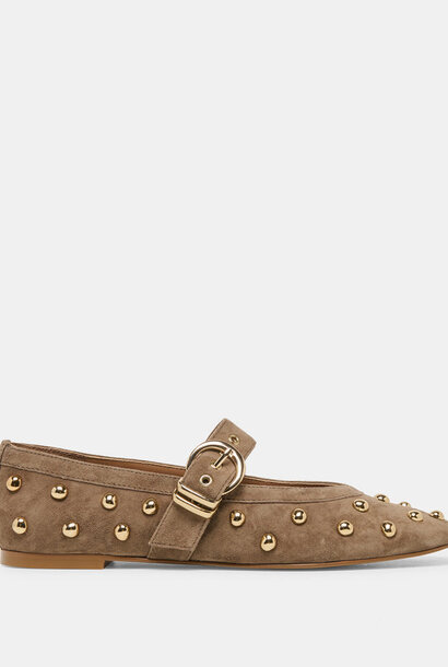 Mikel Stud Ballet Flats