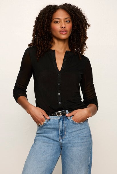Mesh Long Sleeve Cardi