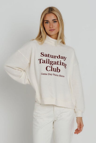 Saturday Tailgating Club Mockneck