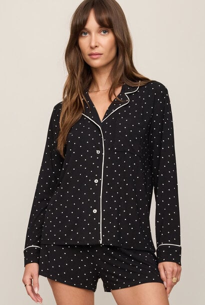 Luxe Dot PJ Top