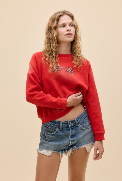 Ready Set Go Shrunken Raglan Sweatshirt
