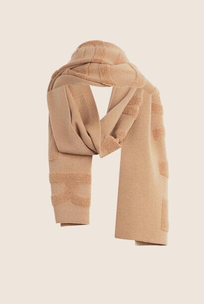 The Fuzzy Logo Scarf