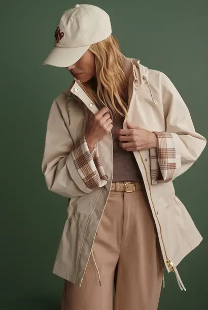 Etta Short Rain Jacket