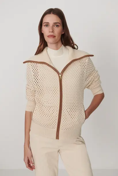 Paula Zip Through Knit Jacket