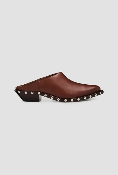 Taylor Studded Leather Mule
