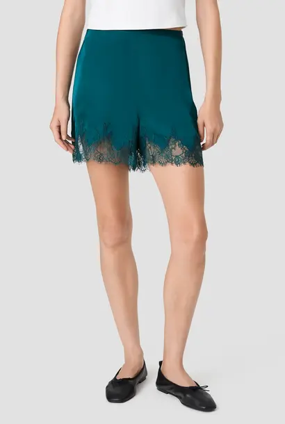 Ennis Satin Lace Short