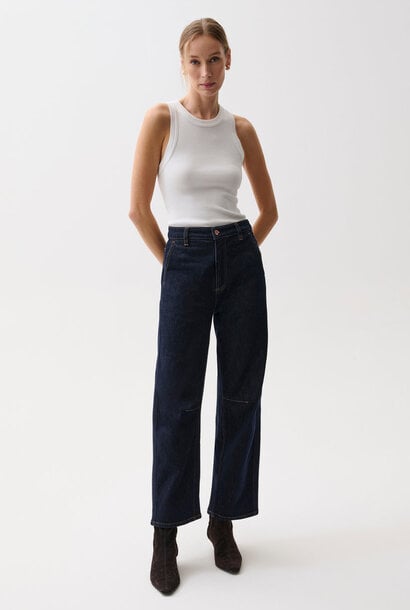 Beau Seamed Crescent Jean - Nightfall
