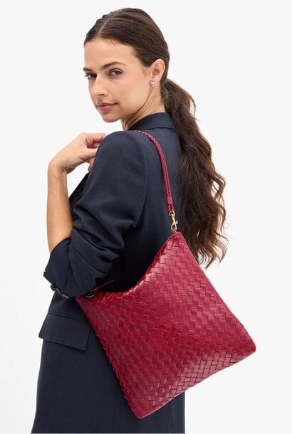 Foldover Clutch with Strap