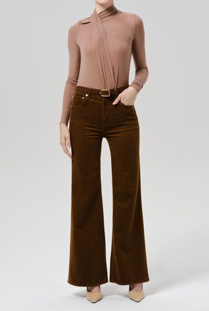 Kimberly Flare Corduroy - Manuka