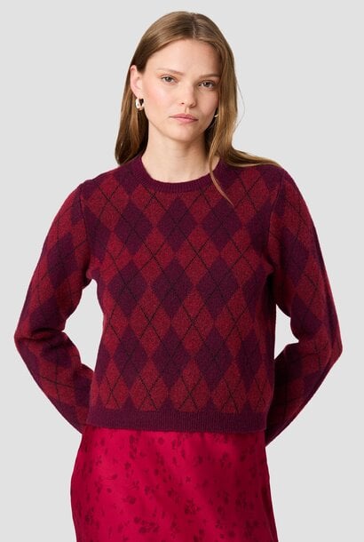 Koda Argyle Pullover