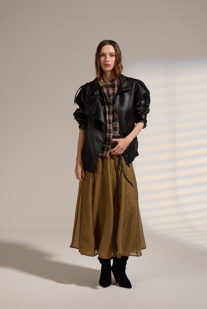 Misti Vegan Leather Jacket