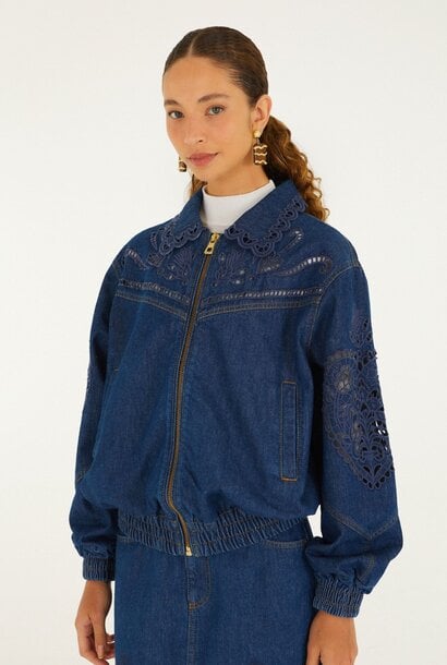 Richelieu Heart Denim Jacket