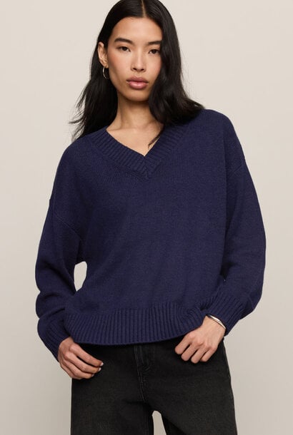 Cloud Spun V-Neck Sweater