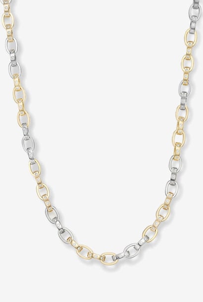 Ashley Chain Link Necklace 9mm