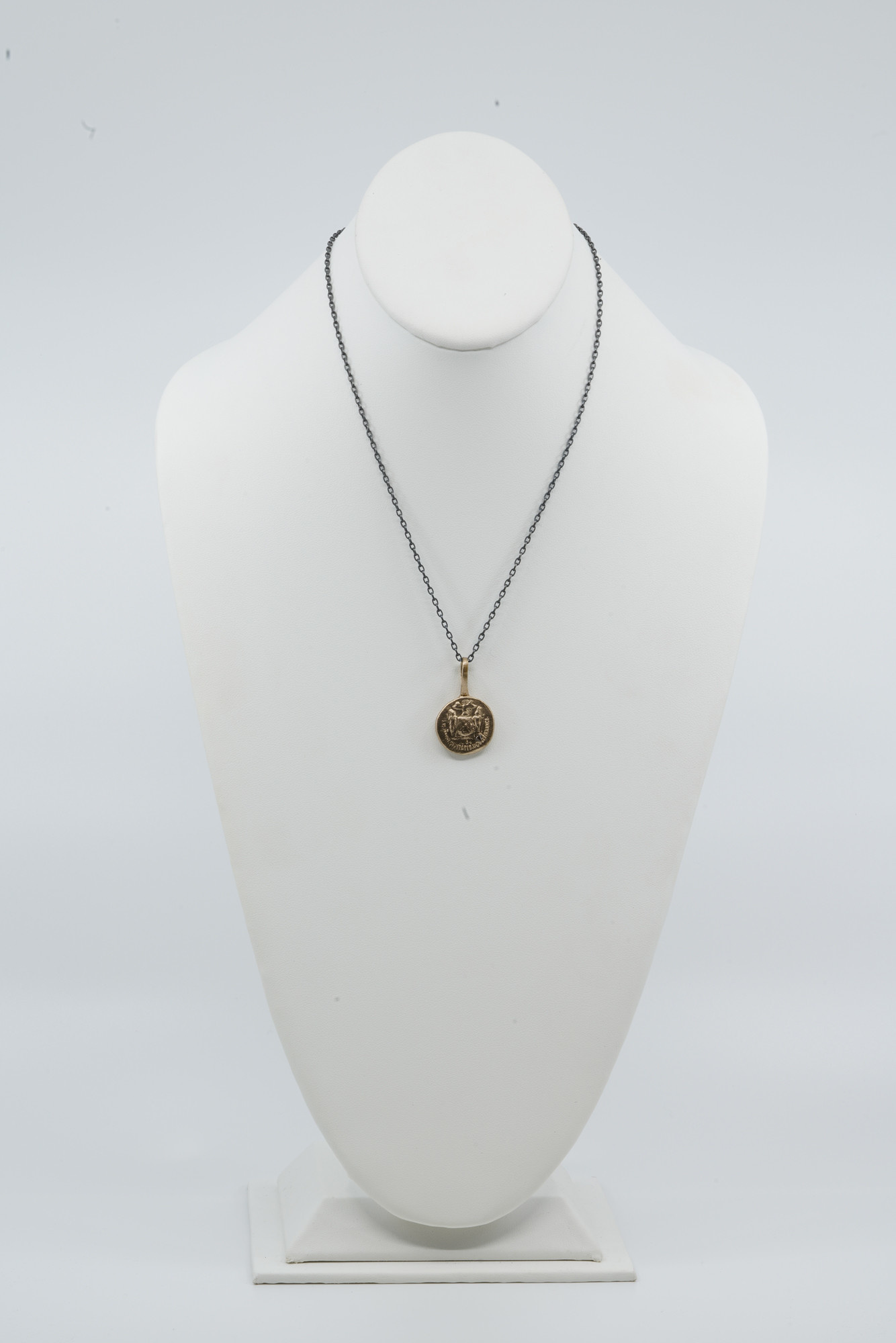 Small Bronze Coin Necklace