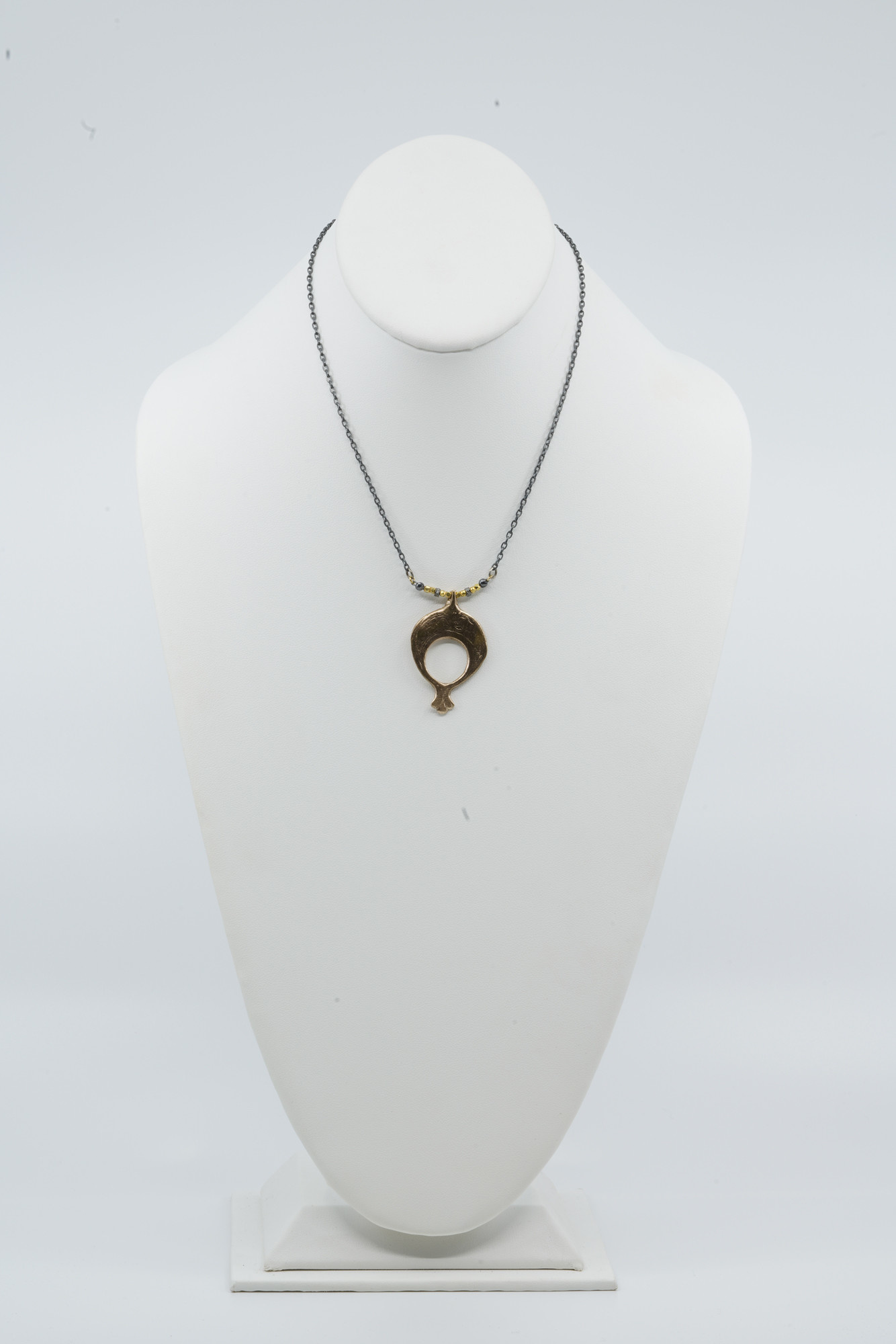 Bronze Ethiopian Pendant Necklace