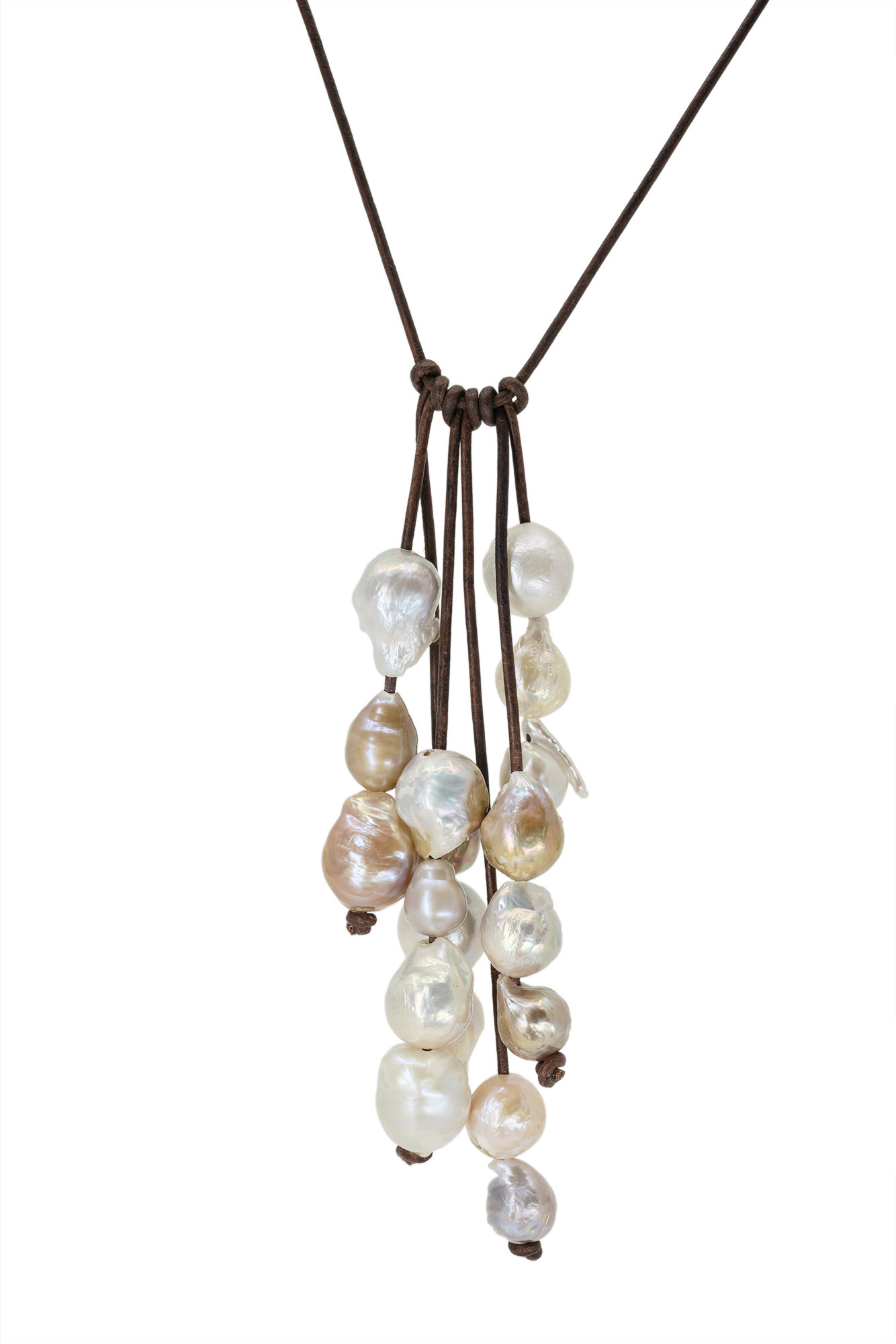 Six Strand Pearl Drop