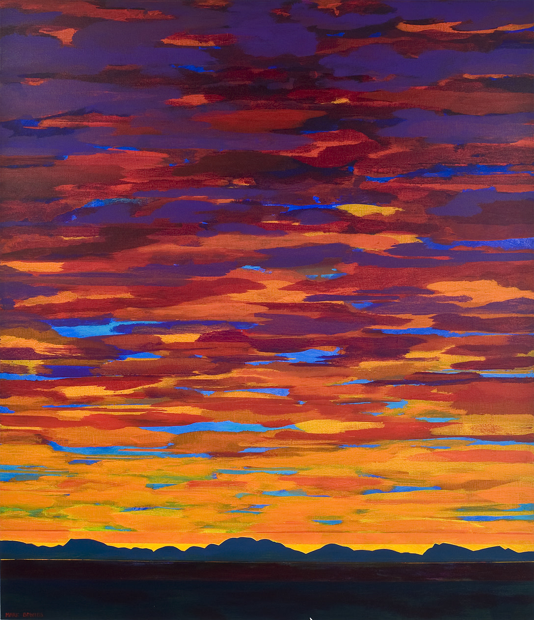 As the Sun Sets | 60x52